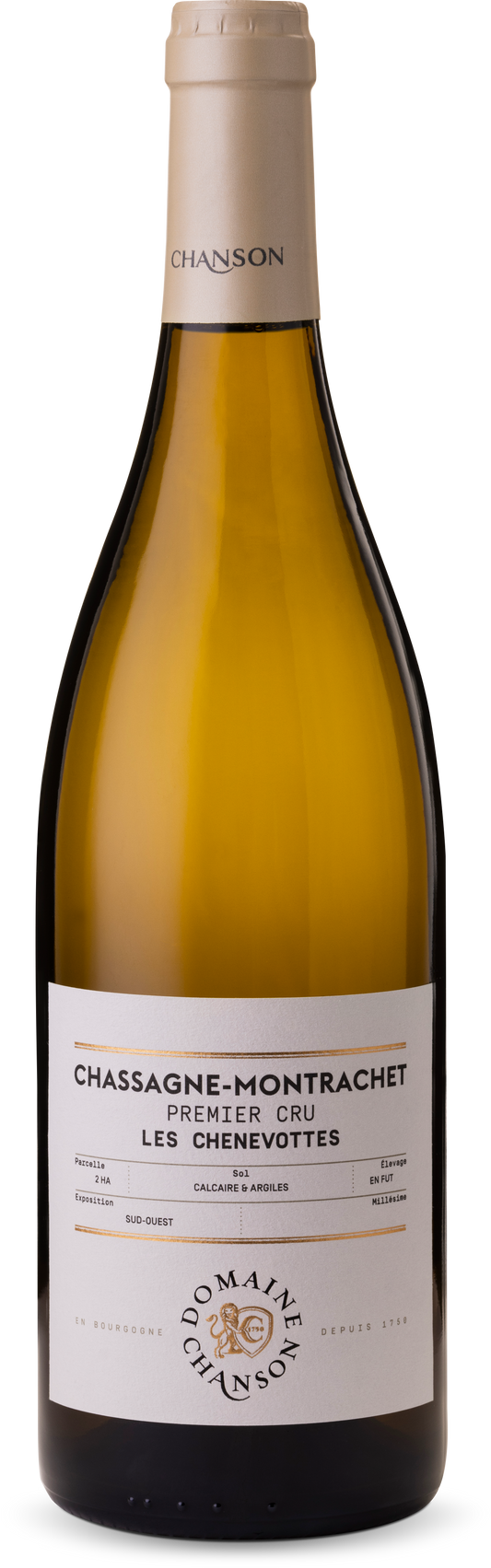 DEMI-BOUTEILLE CHASSAGNE-MONTRACHET 1ER CRU LES CHENEVOTTES 2020